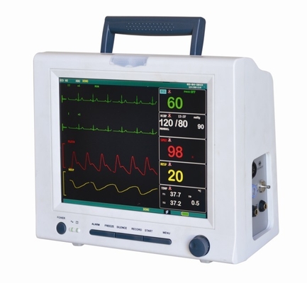 Hospital Portable Multi - parameter Patient Monitor with ECG , RESP , NIBP,SPO2
