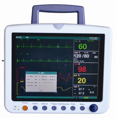 3 Adjustable Level Audio And Visual Alarm, Digital SpO2 Technique Portable Patient Monitor