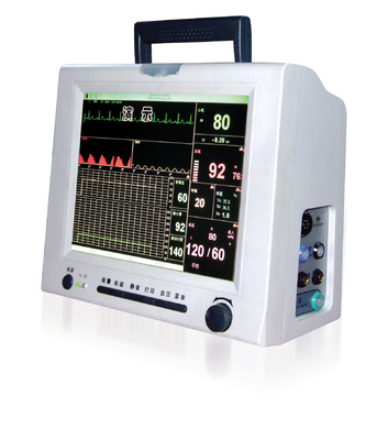 12.1 Inch TFT Portable Multi - parameter Patient Monitor With ECG, SPO2, NIBP, RESP, TEMP