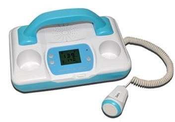 Portable Fetal Doppler / Tabletop Ultrasound Fetal Doppler With FHR Digital With Backlight