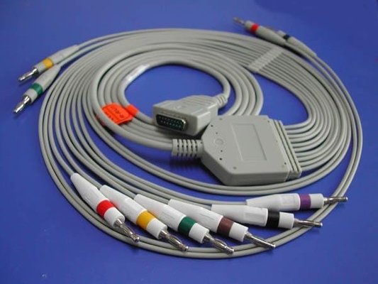 OEM Medical ECG Cables & Lead wires , Patient Monitor Accessories