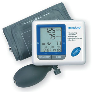 Manual Pressurization Home Portable Semi - auto Digital Wrist Blood Pressure Monitors
