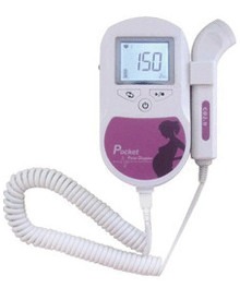0 ~240 BPM Backlight Probe Inspection Portable Fetal doppler For Hospital, Clinic and Home