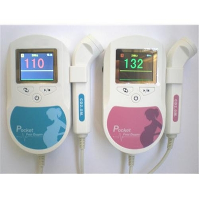 Handheld Fetal Doppler / Portable Fetal Doppler With FHR Digital LCD Display