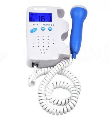 Handheld Ultrasonic Fetal Doppler Display With Backlight LCD , Portable Fetal Doppler